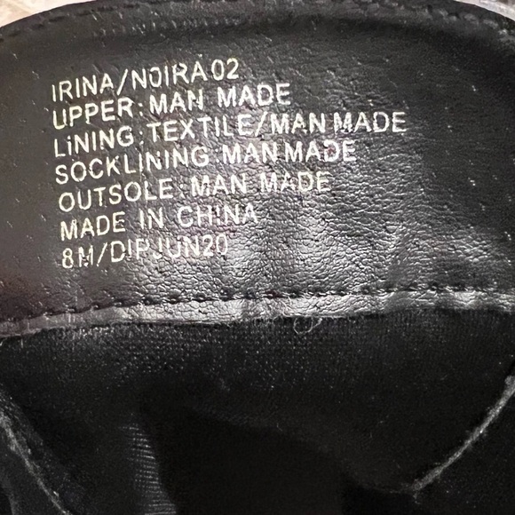 🆕 Nanette Lepore Irina lace up zip combat moto boots black size 8 - Picture 4 of 11